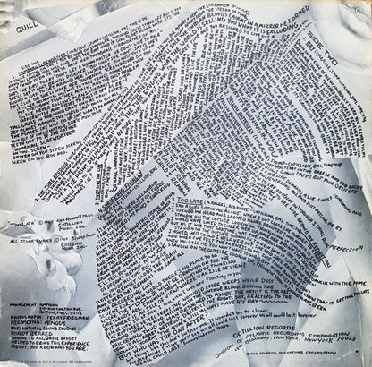 Quill (2) : Quill (LP, Album)