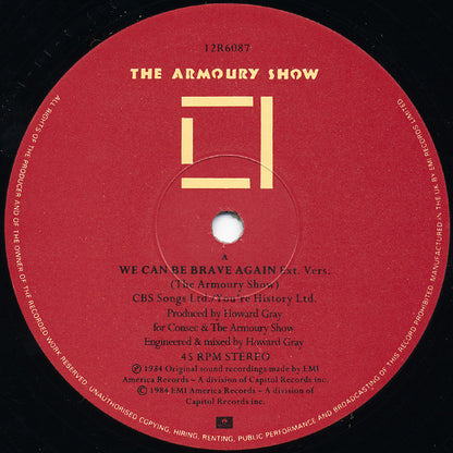 The Armoury Show : We Can Be Brave Again (Extended Version) (12", Single)