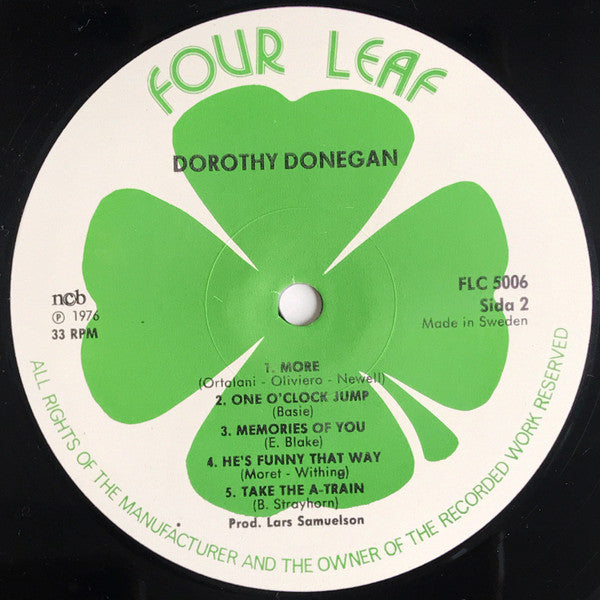 Dorothy Donegan : Dorothy Donegan (LP, Album)