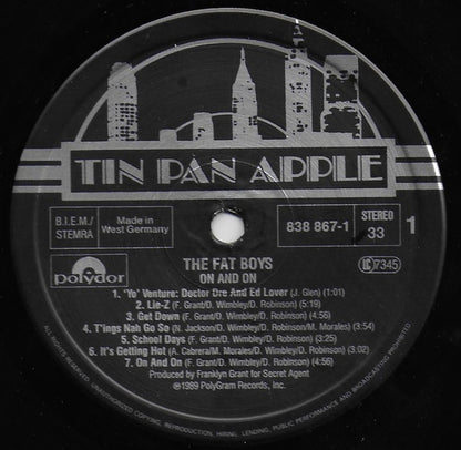 Fat Boys : On And On (LP, Album)