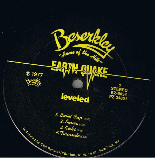 Earth Quake (2) : Leveled (LP, Album)