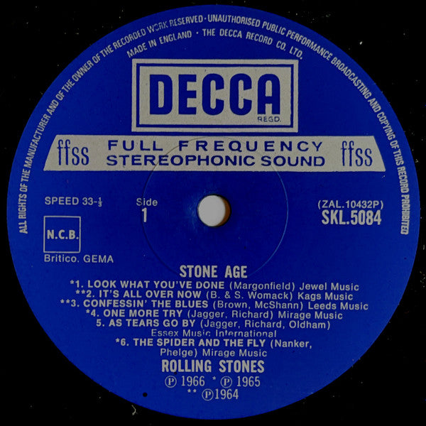 The Rolling Stones : Stone Age (LP, Comp)