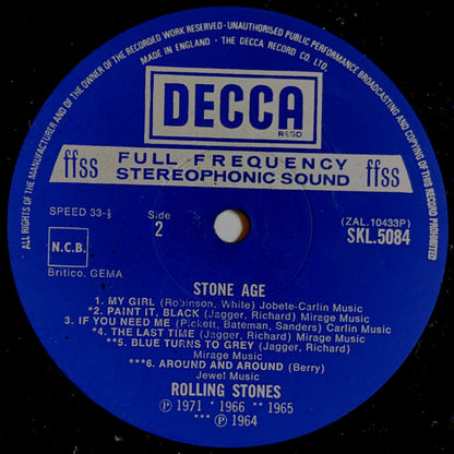 The Rolling Stones : Stone Age (LP, Comp)