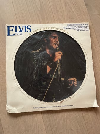 Elvis Presley : A Legendary Performer Volume 3  (LP, Comp, Mono, Pic)