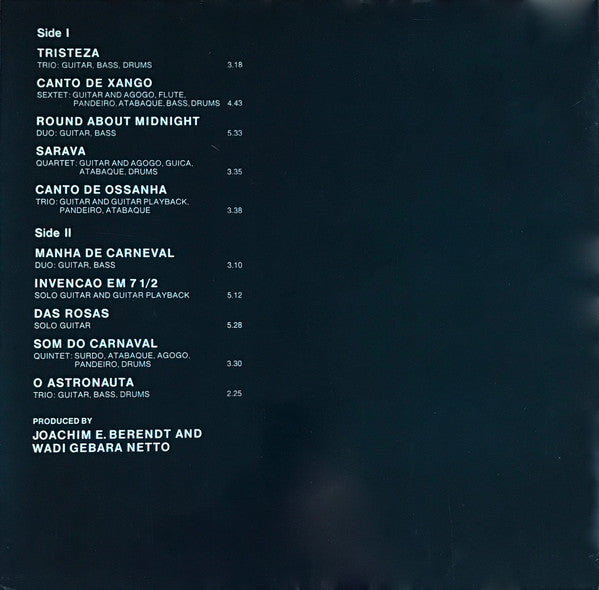 Baden Powell : Tristeza On Guitar (LP, Album, RP, Gat)