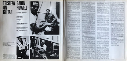 Baden Powell : Tristeza On Guitar (LP, Album, RP, Gat)