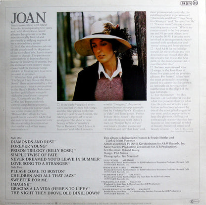 Joan Baez : The Best Of Joan C. Baez (LP, Comp)