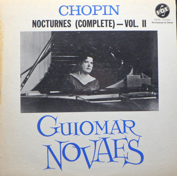 Guiomar Novaes - Frédéric Chopin : Nocturnes (Complete) - Vol. II (LP, RM)