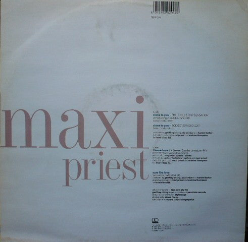 Maxi Priest : Close To You (Remixes) (12", Single)