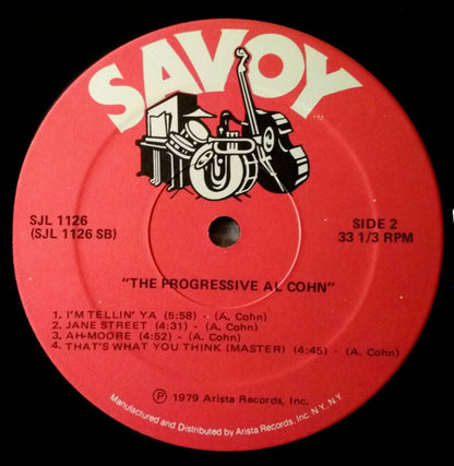 Al Cohn : The Progressive Al Cohn (LP, Album, RE)