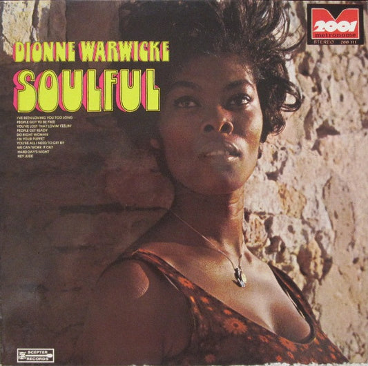 Dionne Warwick : Soulful (LP, Album, RE)