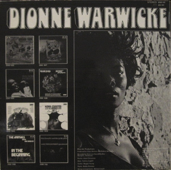 Dionne Warwick : Soulful (LP, Album, RE)
