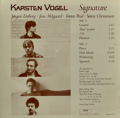 Karsten Vogel : Signature (LP, Album)