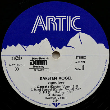 Karsten Vogel : Signature (LP, Album)