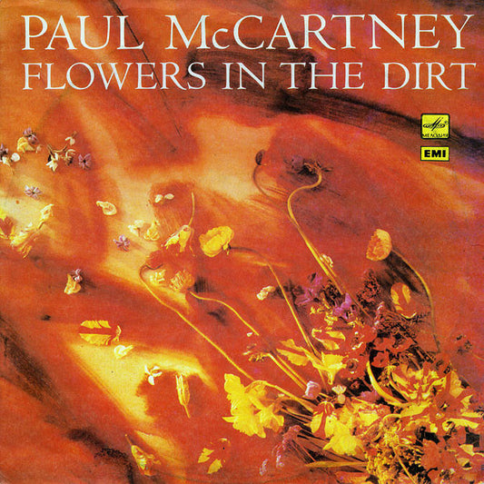 Paul McCartney : Flowers In The Dirt (LP, Album, Whi)