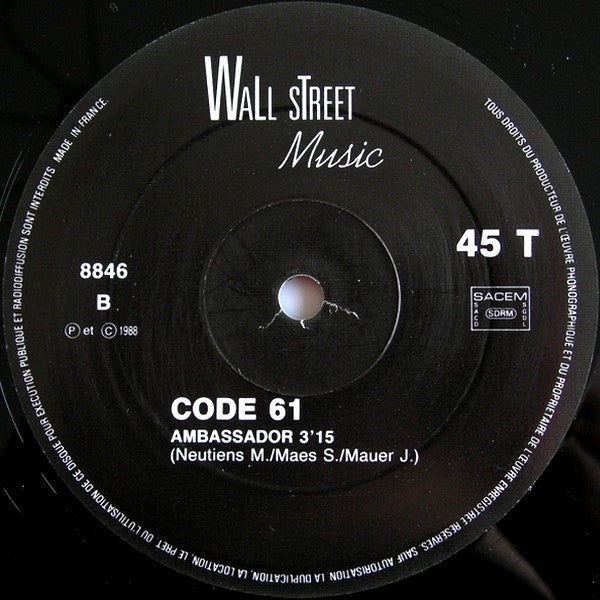 Code 61 : Drop The Deal (12", Maxi)