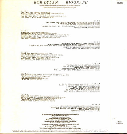 Bob Dylan : Biograph (5xLP, Comp + Box)