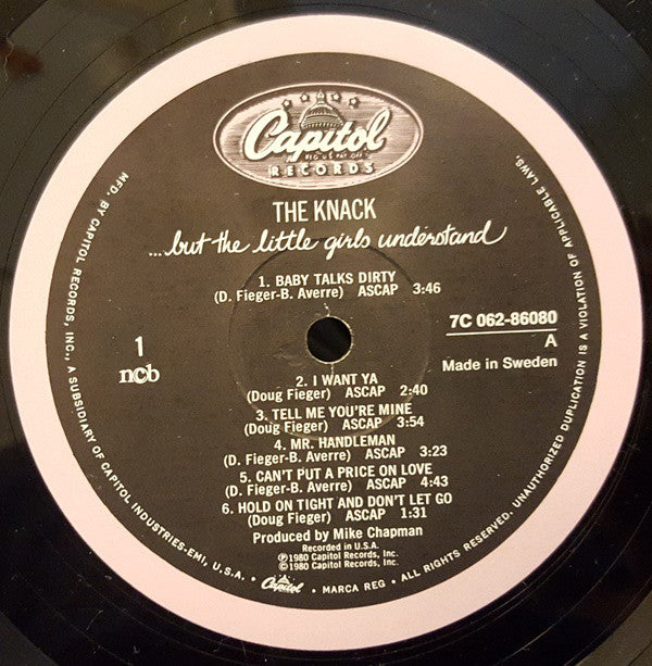 The Knack (3) : ...But The Little Girls Understand (LP, Album)