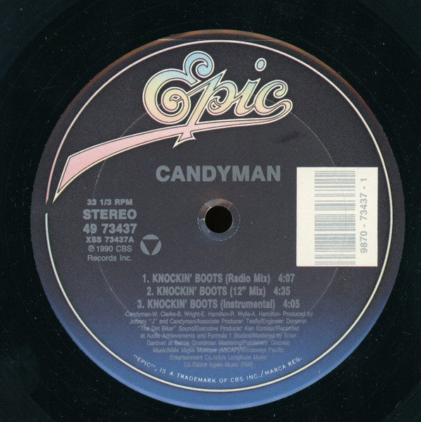 Candyman : Knockin' Boots (12", Single)
