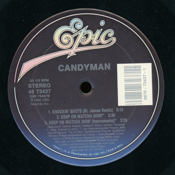 Candyman : Knockin' Boots (12", Single)