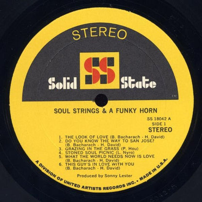 Soul Strings & A Funky Horn : Soul Strings & A Funky Horn (LP, Album)