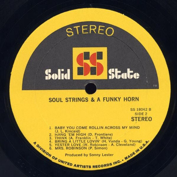 Soul Strings & A Funky Horn : Soul Strings & A Funky Horn (LP, Album)