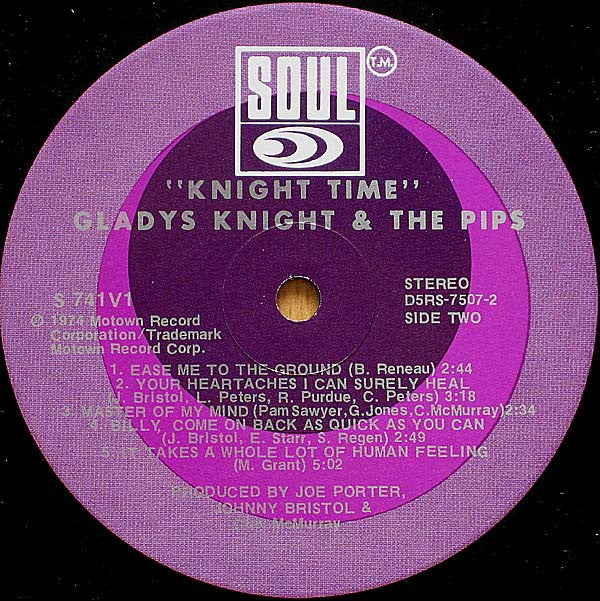 Gladys Knight And The Pips : Knight Time (LP, Album)