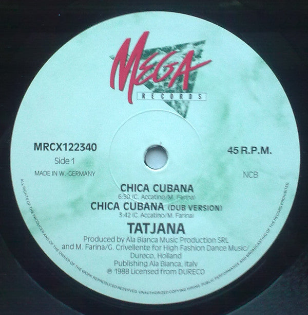 Tatjana : Chica Cubana (12")