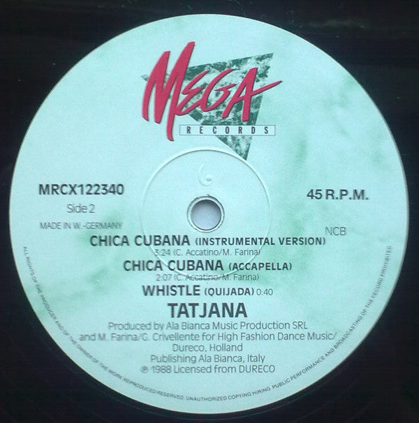 Tatjana : Chica Cubana (12")