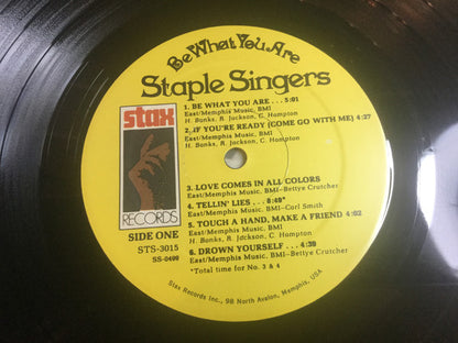 The Staple Singers : Be What You Are (LP, Album)