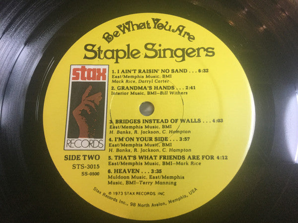 The Staple Singers : Be What You Are (LP, Album)