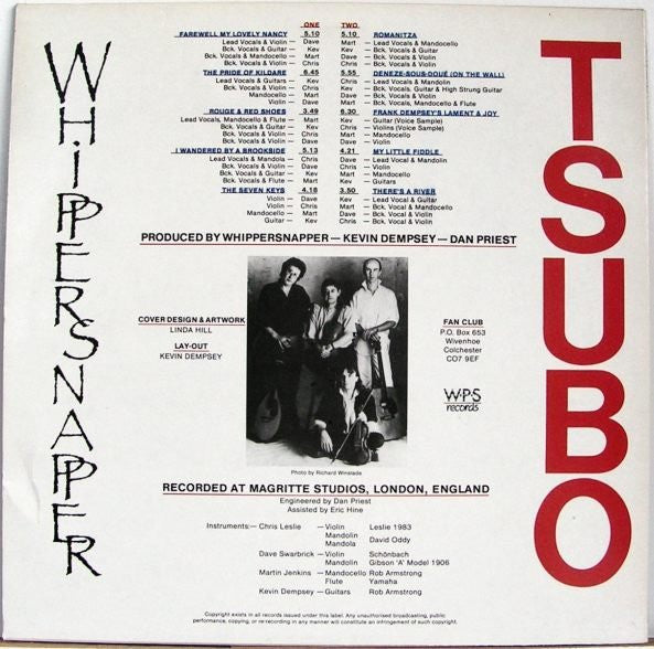 Whippersnapper (2) : Tsubo (LP, Album)