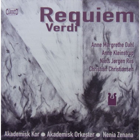 Giuseppe Verdi, Akademisk Kor, Akademisk Orkester, Nenia Zenana : Requiem (CD, Album)