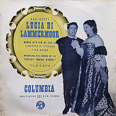 Gaetano Donizetti - Maria Callas, Giuseppe di Stefano, Tito Gobbi, Orchestra Del Maggio Musicale Fiorentino And Coro Del Maggio Musicale Fiorentino, Tullio Serafin : Lucia Di Lammermoor (2xLP, Album, Mono, RP)