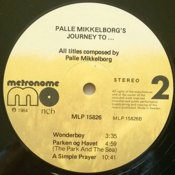 Entrance (2) : Palle Mikkelborgs Journey To... (LP, Album)