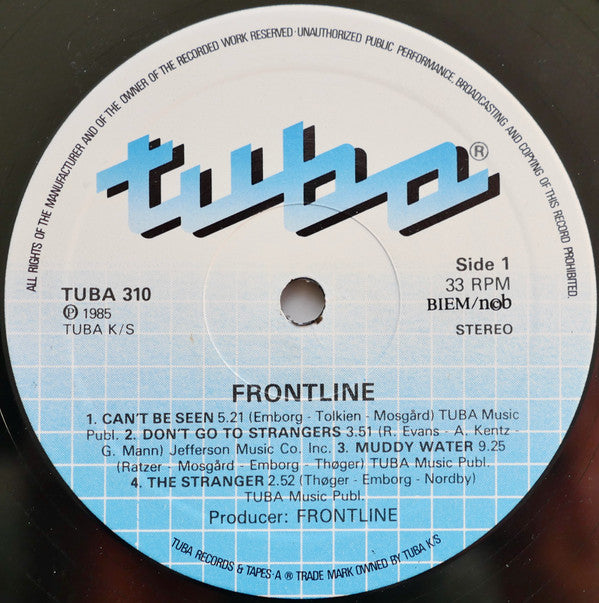 Frontline (15) : Frontline (LP, Album)