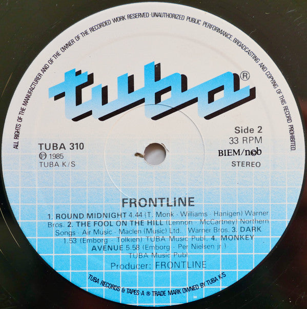 Frontline (15) : Frontline (LP, Album)