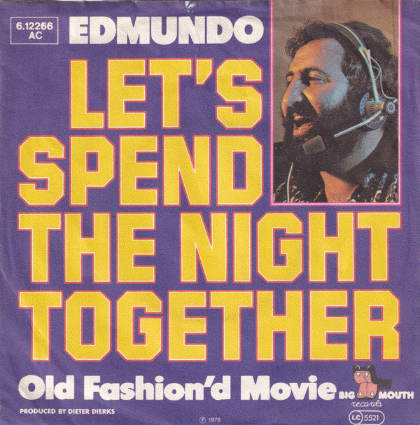 Edmundo Falé : Let's Spend The Night Together (7", Single)