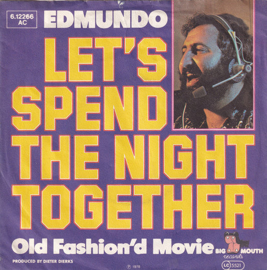 Edmundo Falé : Let's Spend The Night Together (7", Single)