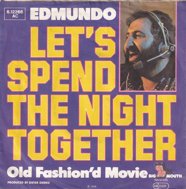 Edmundo Falé : Let's Spend The Night Together (7", Single)