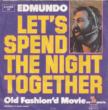 Edmundo Falé : Let's Spend The Night Together (7", Single)