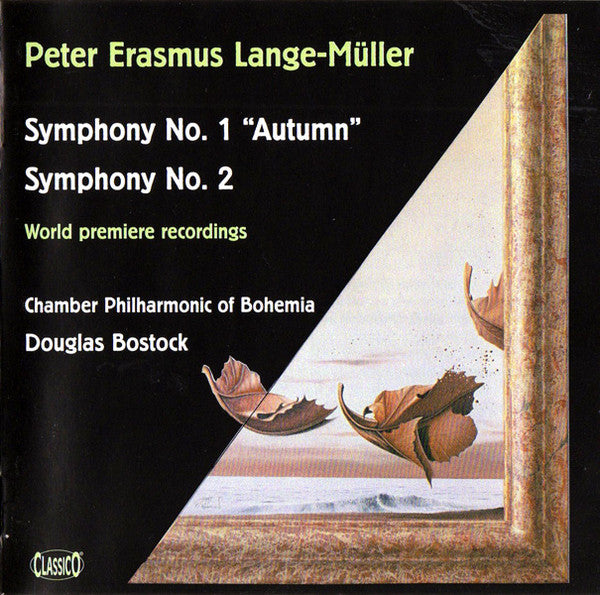 Peter Erasmus Lange-Müller / South Bohemian Chamber Philharmonic, Douglas Bostock : Symphonies 1 & 2 (CD, Album)