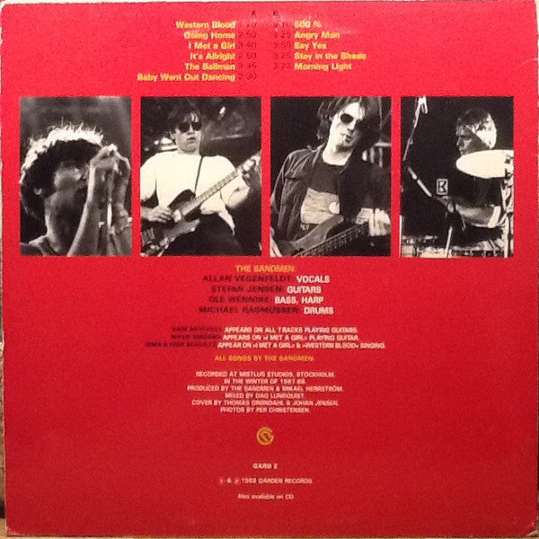 The Sandmen (2) : Western Blood (LP, Album)