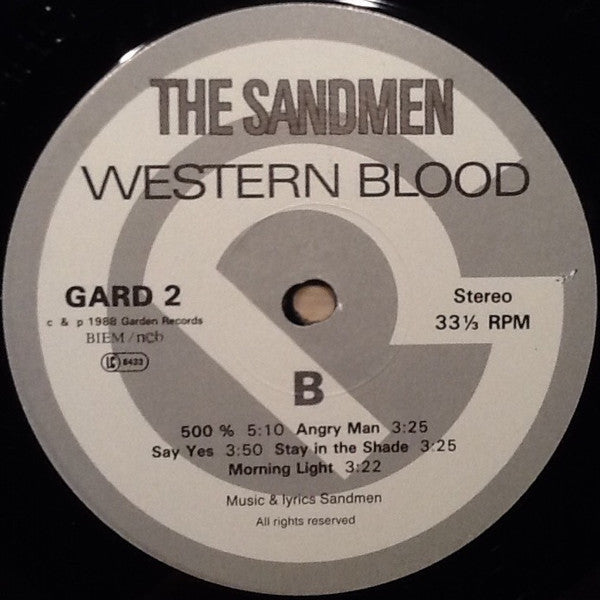 The Sandmen (2) : Western Blood (LP, Album)