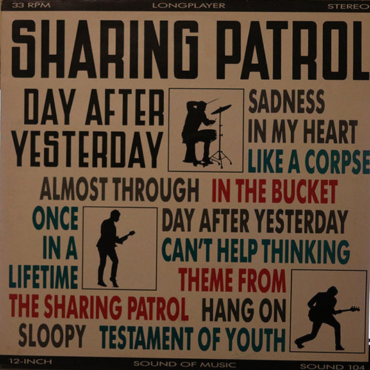 The Sharing Patrol : Day After Yesterday (LP)