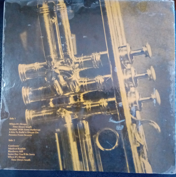 Earl Hines : My Tribute To Louis: Piano Solos By Earl Hines (LP, Album, Gol)