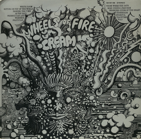 Cream (2) : Wheels Of Fire (2xLP, Album)