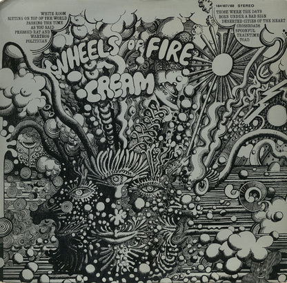 Cream (2) : Wheels Of Fire (2xLP, Album)