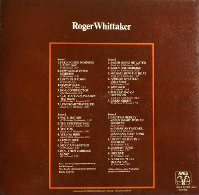 Roger Whittaker : In Concert (2xLP, Album, Gat)