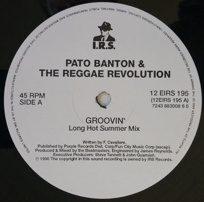 Pato Banton & The Reggae Revolution : Groovin' (12")